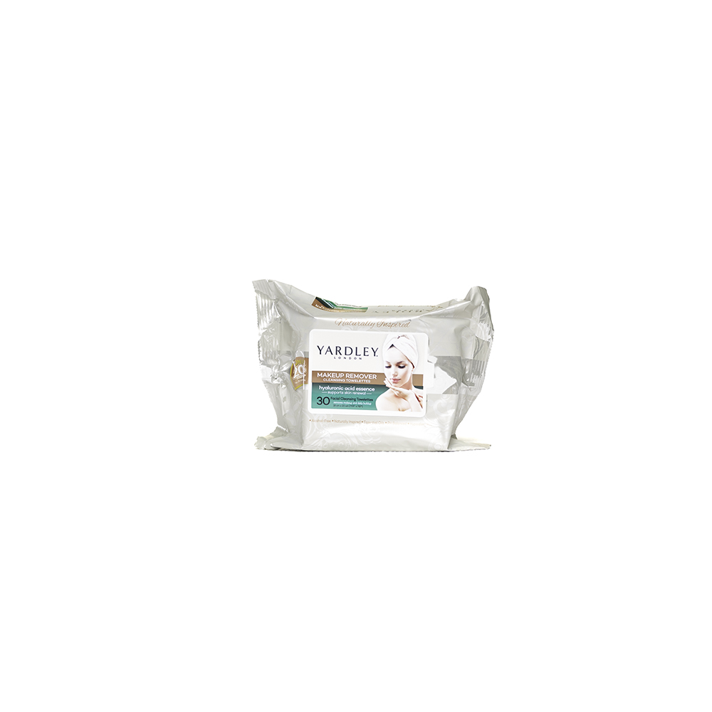Yardley Facial Wipes Hyaluronic Acid Essence 30ct My Blog